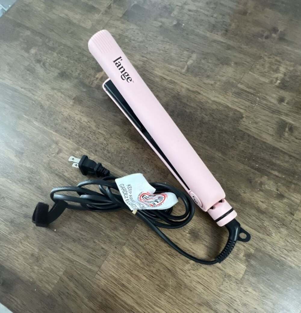 L'ANGE Hair Straightener Flat Iron, Model HS035 with Micro Chip Temp Control